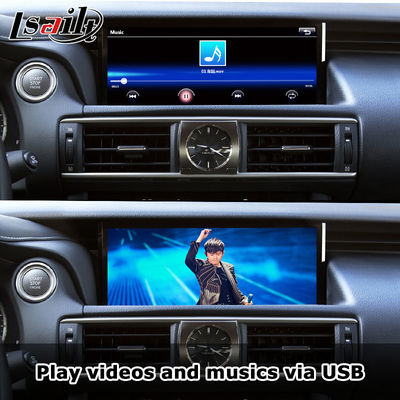 Pin to Pin Apple CarPlay Interface para Lexus IS IS250 IS350 IS300 IS200t 2013-2021 Decodificador automático Android, Mirror Link