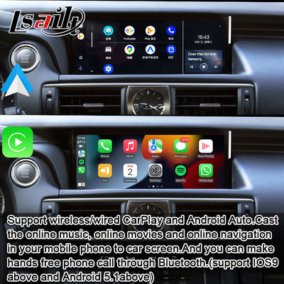 Interface Lexus Carplay para Lexus IS IS250 IS350 IS300 IS200t 2013-2021
