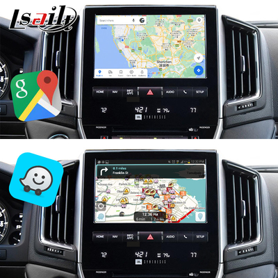 CarPlay Android Multimédia Interface de vídeo com YouTube, NetFlix, YouTube, Google Map para Land Cruiser LC200