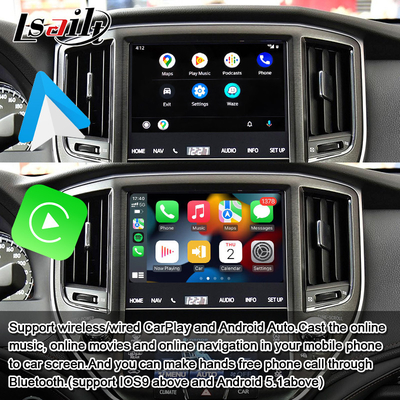 Lsailt CarPlay Android Multimédia Interface de vídeo para Toyota Crown, sem instalação de danos, com YouTube, NetFlix