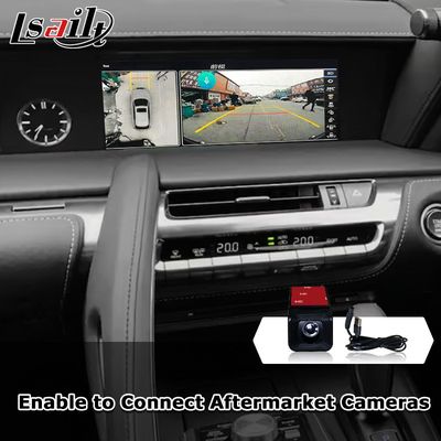 Interface CarPlay sem fio Ecrã OEM integrado para Lexus LX570 LX460d 2016-2021 Android Auto Video Interface