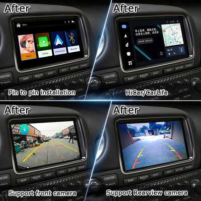 Interface CarPlay sem fio para GT-R GTR R35 2011-2017 Inclui Android Auto, Navegação GPS, Câmera Retro