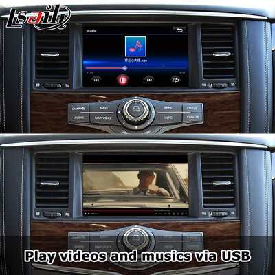 Interface Pin to Pin CarPlay para Nissan Patrol Y62, Pathfinder, Armada Incluído Android Auto, Google Map, Waze