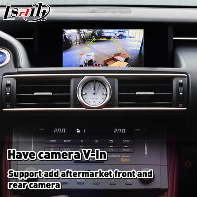 Interface Lsailt Wireless Carplay para Lexus RCF RC300 RC200t RC300h RC350 RC Controle de Botão 2014-2018 IS RX NX