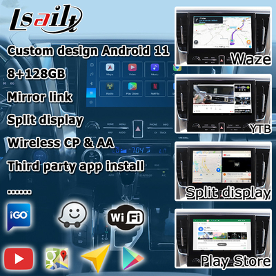 Toyota Alphard Vellfire AH30 série Android caixa de interface Carplay Qualcomm 6125 8+128GB