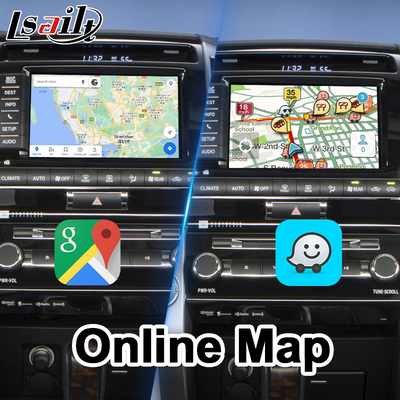 Lsailt Android Multimédia Interface de vídeo para Toyota Land Cruiser LC200 V8 LC 200 2012-2015