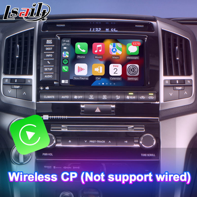 Lsailt Android Multimédia Interface de vídeo para Toyota Land Cruiser LC200 V8 LC 200 2012-2015