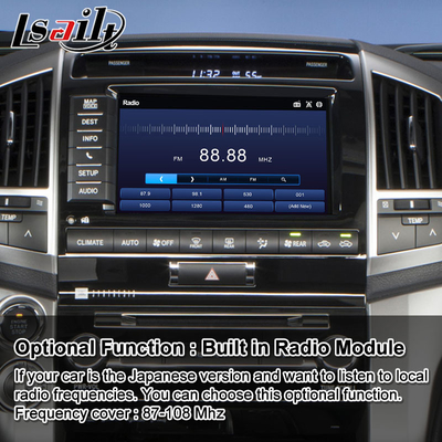Lsailt Android Multimédia Interface de vídeo para Toyota Land Cruiser LC200 V8 LC 200 2012-2015