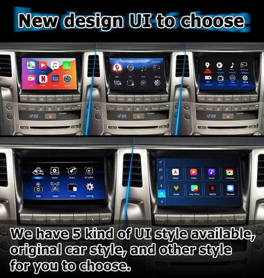 Lexus LX570 2013-2015 Android interface de vídeo baseada em Qualcomm 8+128GB Android 11