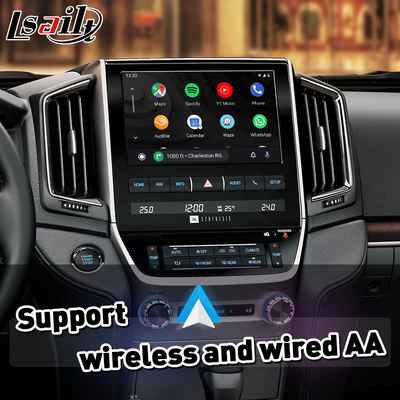 Interface de vídeo multimídia Android para Toyota Land Cruiser 200 LC200 VX VXR VX-R 2016-2021