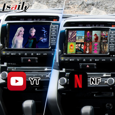 Interface de Vídeo Multimédia Android Lsailt para Toyota Land Cruiser LC 200 V8 LC200 2012-2015