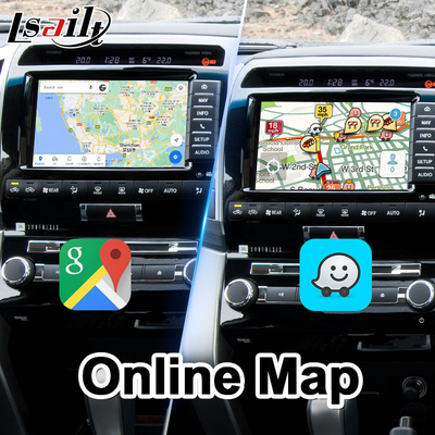 Interface de Vídeo Multimédia Android Lsailt para Toyota Land Cruiser LC 200 V8 LC200 2012-2015