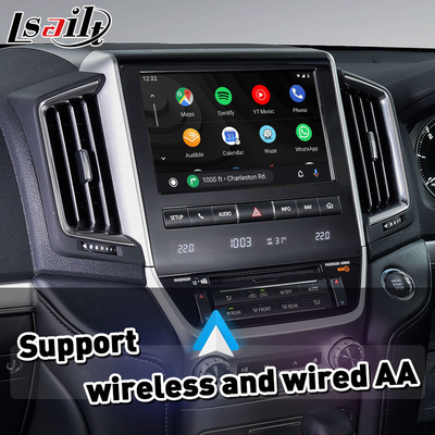 Lsailt Android Multimédia Interface de vídeo para 2016-2021 Toyota Land Cruiser LC 200 GXL VX VXR VX-R Sahara LC200