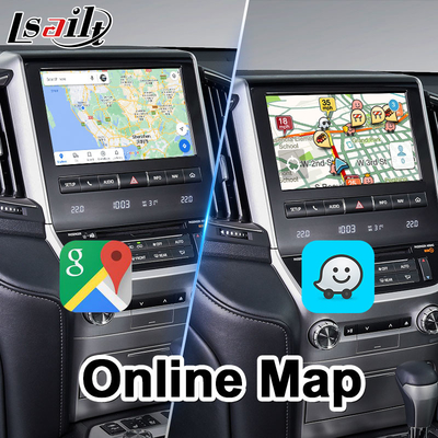 Lsailt Android Multimédia Interface de vídeo para 2016-2021 Toyota Land Cruiser LC 200 GXL VX VXR VX-R Sahara LC200