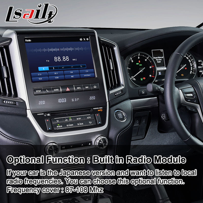 Lsailt Android Multimédia Interface de vídeo para 2016-2021 Toyota Land Cruiser LC 200 GXL VX VXR VX-R Sahara LC200