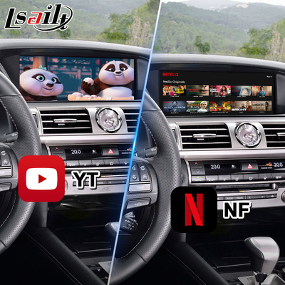 Lsailt 8+128GB Android Multimédia Carplay Interface Box para Lexus LS LS600h LS460 2012-2017