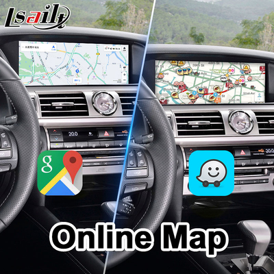 Lsailt 8+128GB Android Multimédia Carplay Interface Box para Lexus LS LS600h LS460 2012-2017
