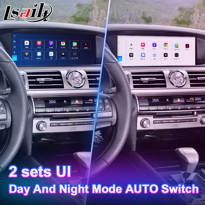 Lsailt 8+128GB Android Multimédia Carplay Interface Box para Lexus LS LS600h LS460 2012-2017