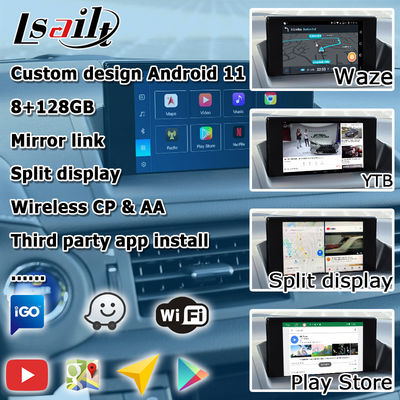 Lexus CT200h Android 13 interface de vídeo carplay Android base automática em Qualcomm 8+128GB