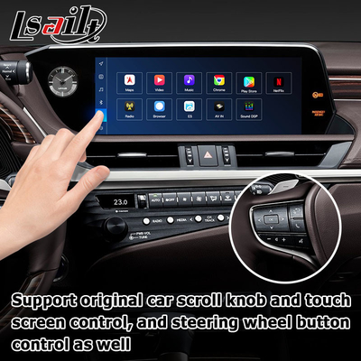 Lexus ES300h ES350 ES250 ES200 Android 13 interface de vídeo carplay android auto
