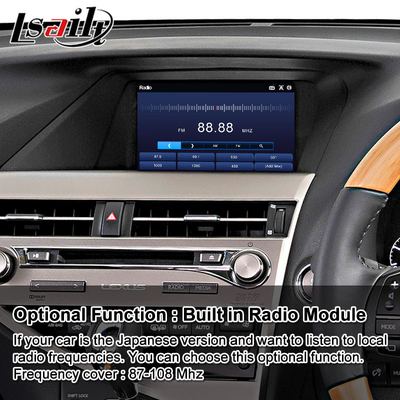 Lsailt 8+128GB Android Multimédia Interface de vídeo para 2012-2015 Lexus RX270 RX350 RX450h
