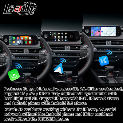 Android Carplay Lexus Touch Screen para UX200 UX250h DSP Ajuste Android auto