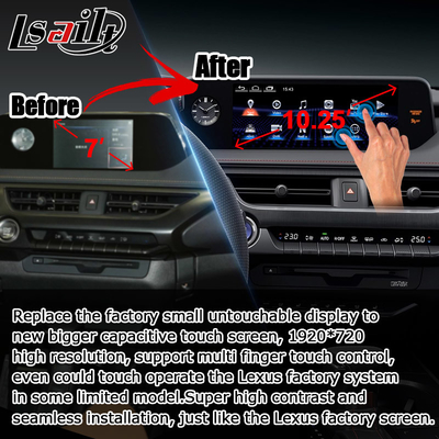 Android Carplay Lexus Touch Screen para UX200 UX250h DSP Ajuste Android auto