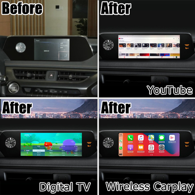 Android Carplay Lexus Touch Screen para UX200 UX250h DSP Ajuste Android auto