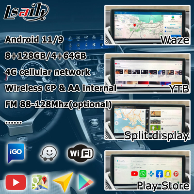 NX300 NX300h Lexus Android tela grande 10,25 polegadas Android Carplay atualização