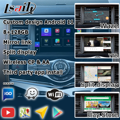 Carplay Android Auto Multimédia Interface Box Interface de vídeo Infiniti QX80 2018