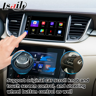 Carplay Navegação Android Navegação Interface de vídeo Infiniti QX50 2018