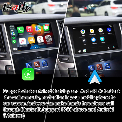 Lsailt Android Infotainment Module para Infiniti Q50 Q60 2014-2020 Interface CarPlay, Caixa de Navegação Android
