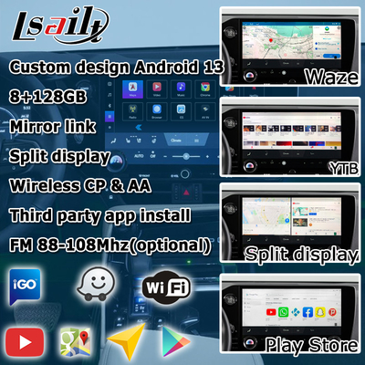 Lexus NX NX200 NX350h NX250 Android 11 interface de vídeo multimídia carplay Android auto