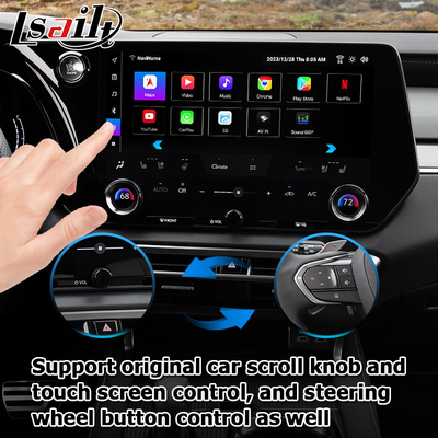 Interface de vídeo Lexus RX 2023 Android 11 alimentada por Qualcomm RX350h RX500h RX350 RX450h+