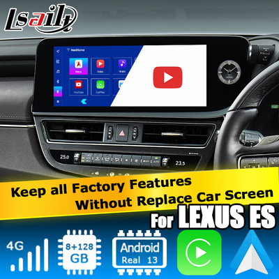 Lexus ES300h ES350 ES250 2023 Android 13 interface multimídia baseada em Qualcomm 6125