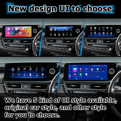 Lexus ES300h ES350 ES250 2023 Android 13 interface multimídia baseada em Qualcomm 6125