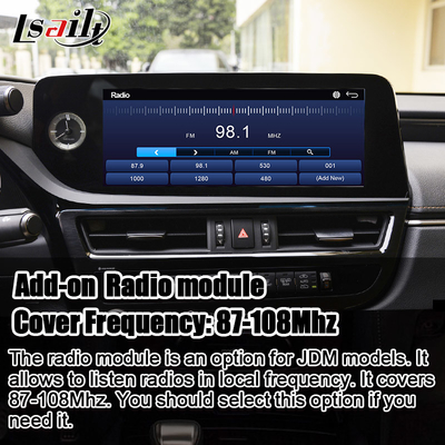 8+128GB Android Infotainment Module para Lexus ES 2022-2024 RX NX LX GX LS... com YouTube, NetFlix, Google Play, Waze