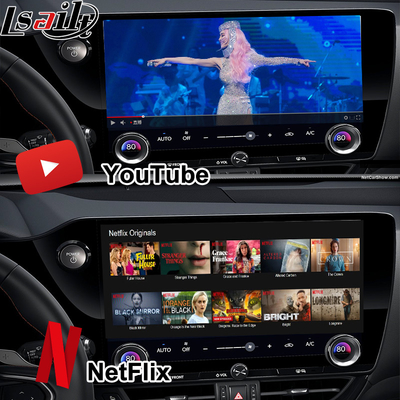 Lsailt Qualcomm Lexus Video Interface para Lexus NX260 NX350H LX RX ES Interface de Infotainment Incluído YouTube, NetFlix