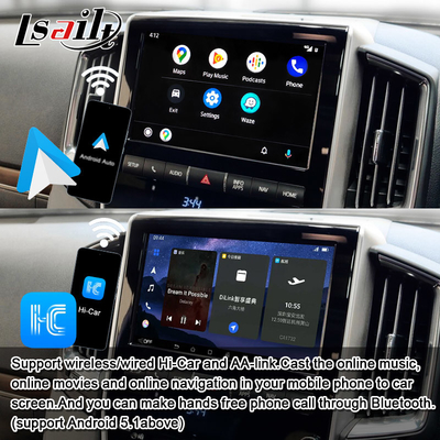 8+128GB Qualcomm Android Multimédia Interface de vídeo para Land Cruiser 2013-2021 LC200, VX_R, GX_R com CarPlay sem fio