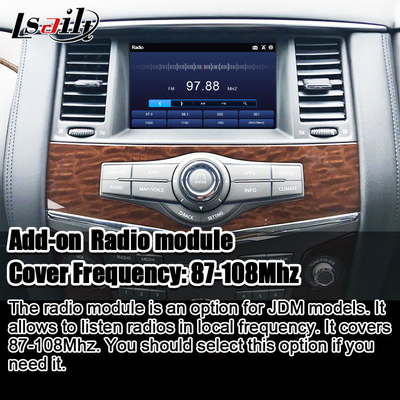 Lsailt 8G Smart Infotainment Module para Nissan Armada Patrulha Suporte Screen Headrest, CarPlay sem fio, NetFlix