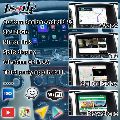 Infiniti QX50 / EX EX35 EX37 Car android 13 Caixa de interface do sistema Com carplay Android auto display Lsailt