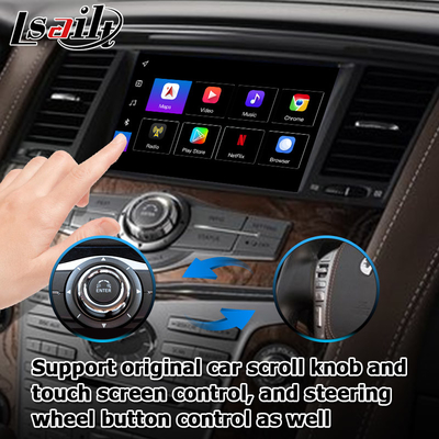 Infiniti QX80 / QX56 Android Auto Carplay Interface baseada no Qualcomm 8+128