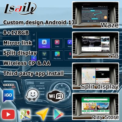 Nissan Pathfinder R52 Android 13 vídeo Interface carplay sem fio 8+128 base Android