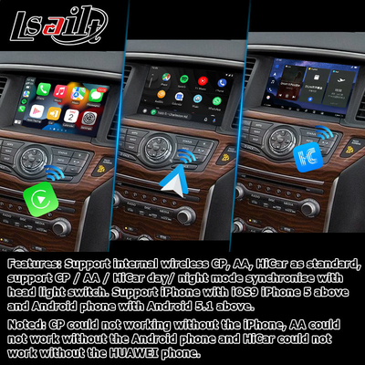 Nissan Pathfinder R52 Android 13 vídeo Interface carplay sem fio 8+128 base Android