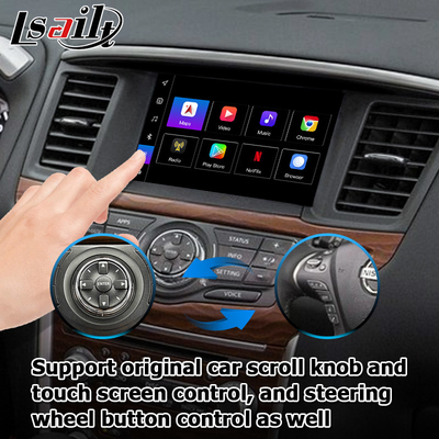 Nissan Pathfinder R52 Android 13 vídeo Interface carplay sem fio 8+128 base Android