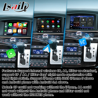 Nissan Elgrand Quest E52 Android 13 interface de vídeo Box carplay módulo automático Android 8+128