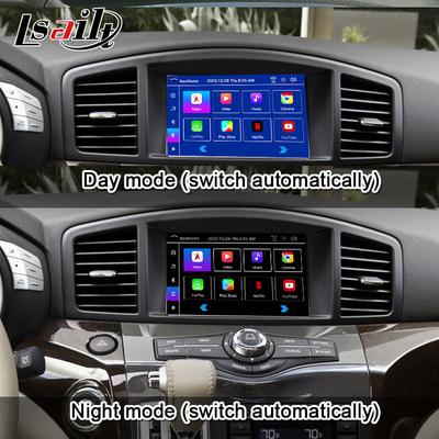 Lsailt Android 13 Smart Android Infotainment Module para Nissan Quest 2011-2022 Suporte ao CarPlay sem fio, NetFlix