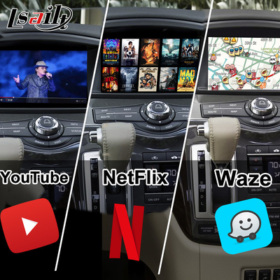 Lsailt Android 13 Smart Android Infotainment Module para Nissan Quest 2011-2022 Suporte ao CarPlay sem fio, NetFlix