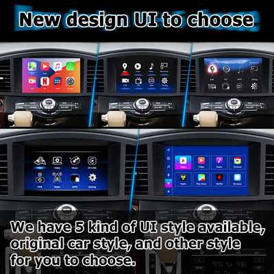 Android 13 Interface de Carplay sem fio do sistema Para Nissan Quest RE52 Elgrand E52 2011-2020