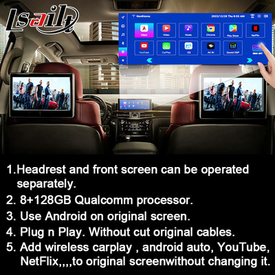 Nissan Multimedia Interface 8G Android 13 Interface de infoentretenimento para Pathfinder R52 2013-2020 Armada Patrol com CarPlay